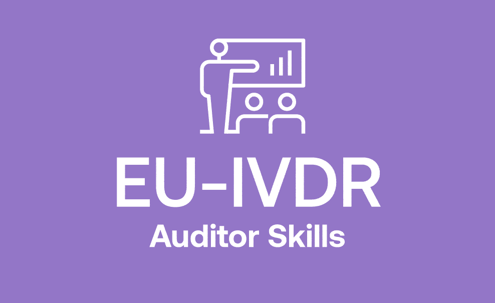 EU IVDR Auditor Training for the European In Vitro Diagnostic Regulation (2017/746)