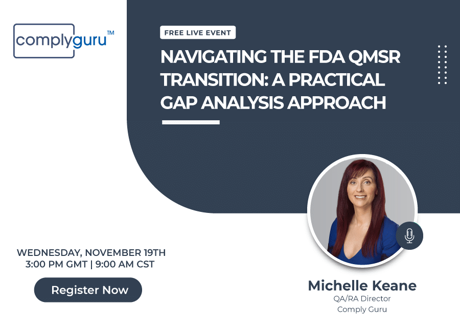 Navigating the FDA QMSR Transition: A Practical Gap Analysis Approach