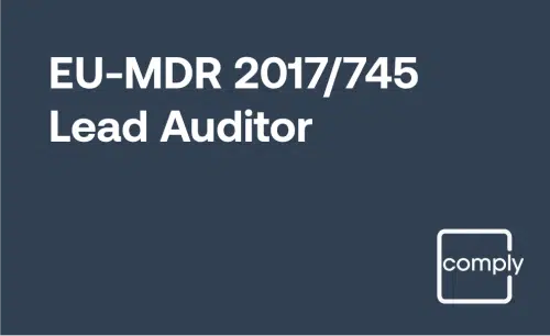 EU MDR Lead Auditor Training for the European Medical Device Regulation (2017/745)