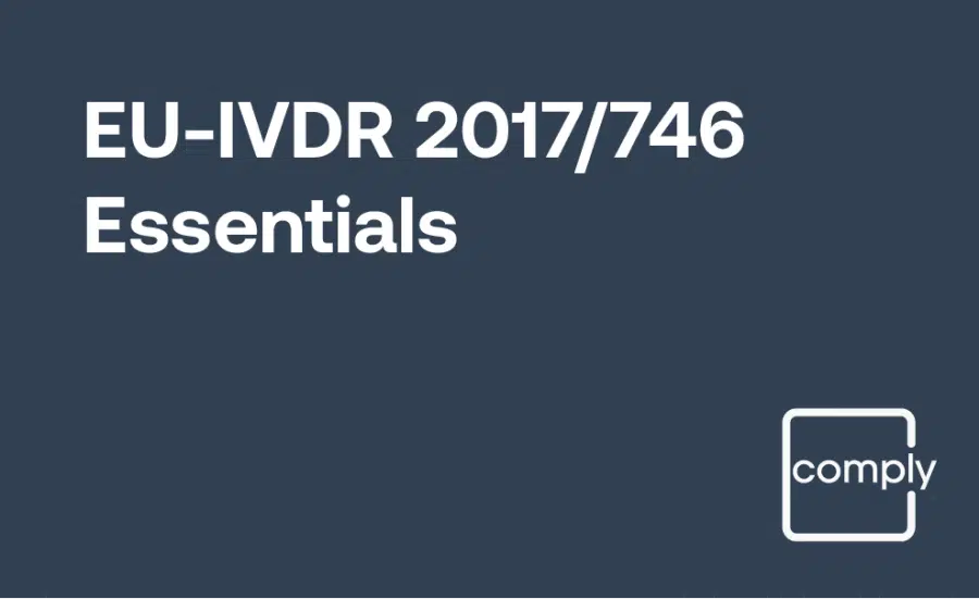 EU IVDR 2017/746 Essentials Training