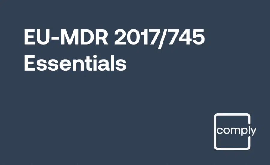 EU MDR 2017/745 Essentials Training